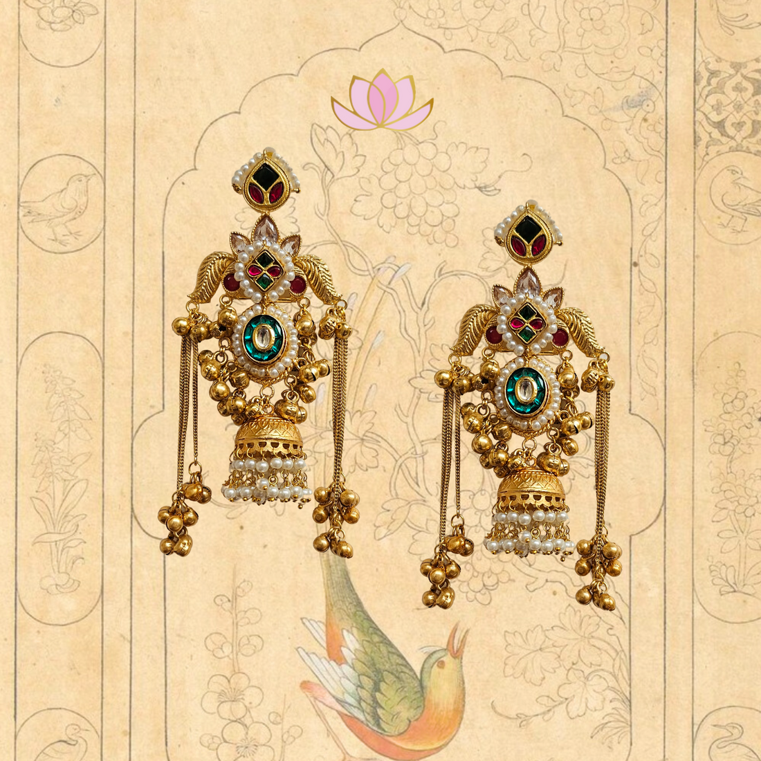 Noor Kashmiri Jhumka