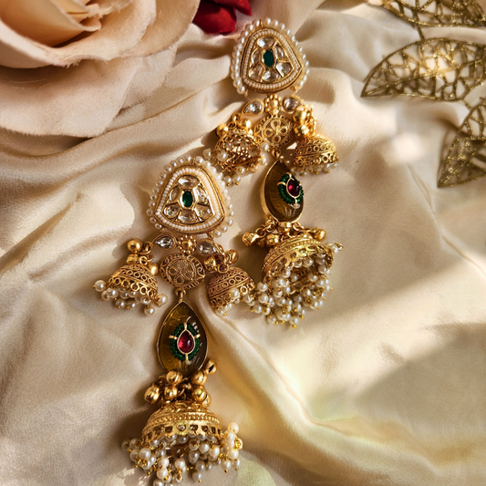 ASHIMA KASHMIRI TRADIONAL JHUMKA