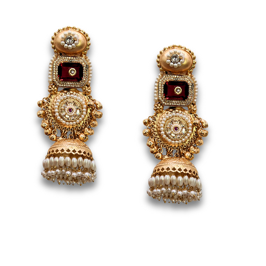 ADVIKA KASHMIRI EARRINGS